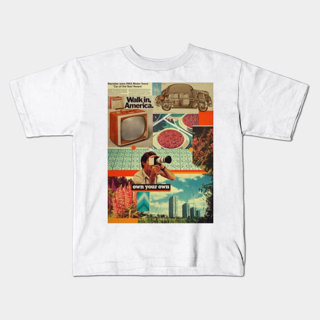 Retrica Kids T-Shirt by FrankMoth